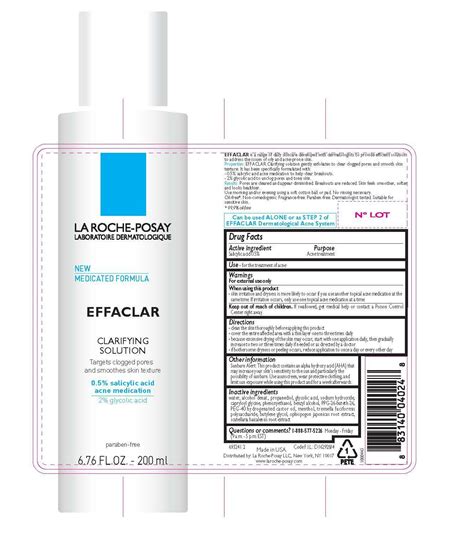 Effaclar (Salicylic Acid) Topical: Uses, Side Effects